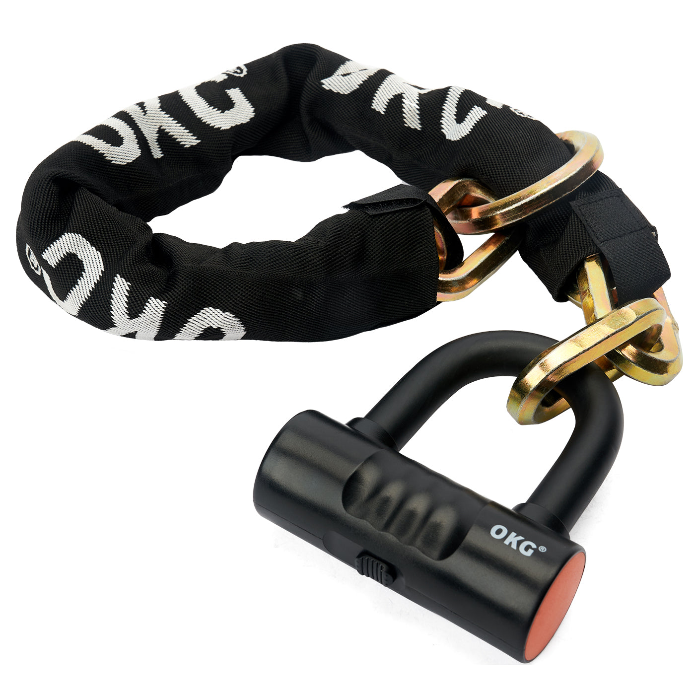 OKG Leo Series Noose Security Bike Chain Lock Motorcycle Heavy Duty Lock Moped Lock - Image 3